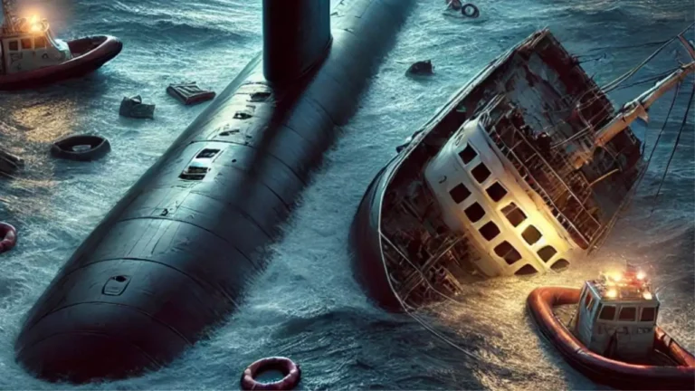 “Goa Coast Collision: Indian Navy Submarine Strikes Fishing Vessel, Two Fishermen Still Missing”