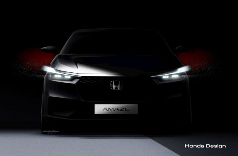 All-New 2025 Honda Amaze Spotted Ahead of December 4 Launch